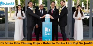 Với vai trò đại sứ thương hiệu Jun88, Roberto Carlos nâng tầm cá nhân hóa.